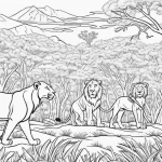 El Calentamiento Global y su Devastador Impacto en el Hábitat del León Africano: Un Análisis Profundo de las Amenazas y Posibles Soluciones