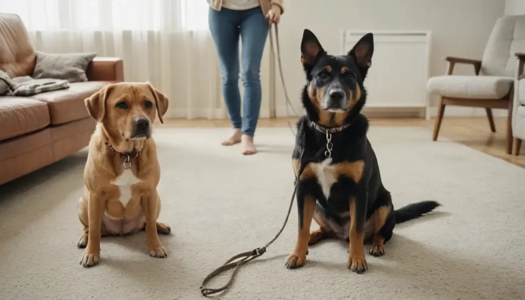2 dogs